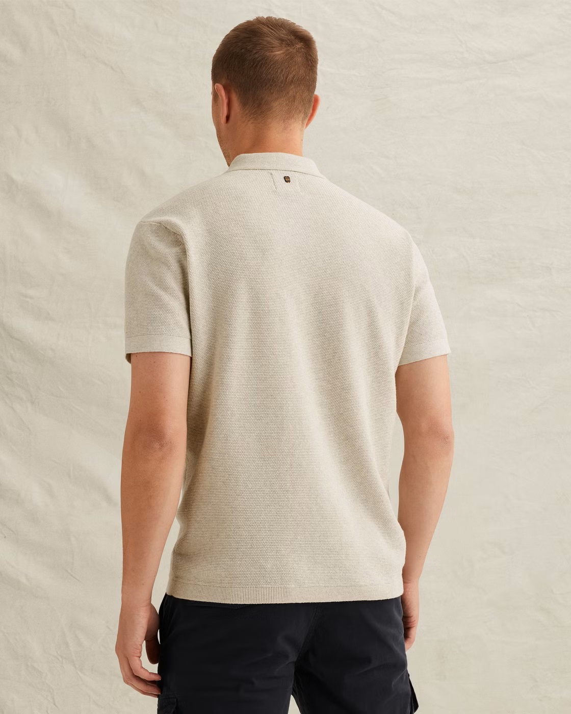 PME Legend Polo met Wafelstructuur - Afbeelding 3