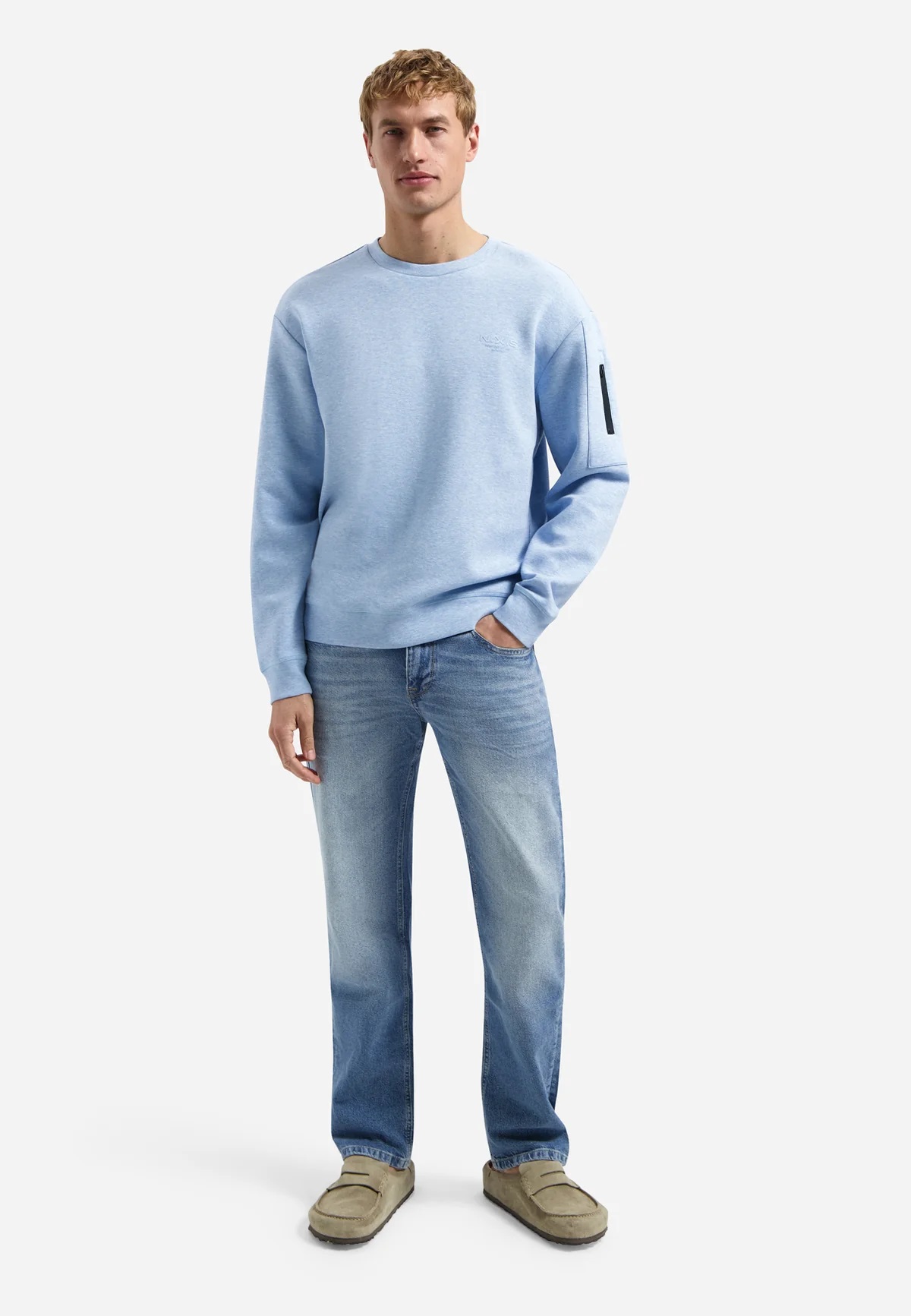 No Excess Sweater Melange - Afbeelding 4