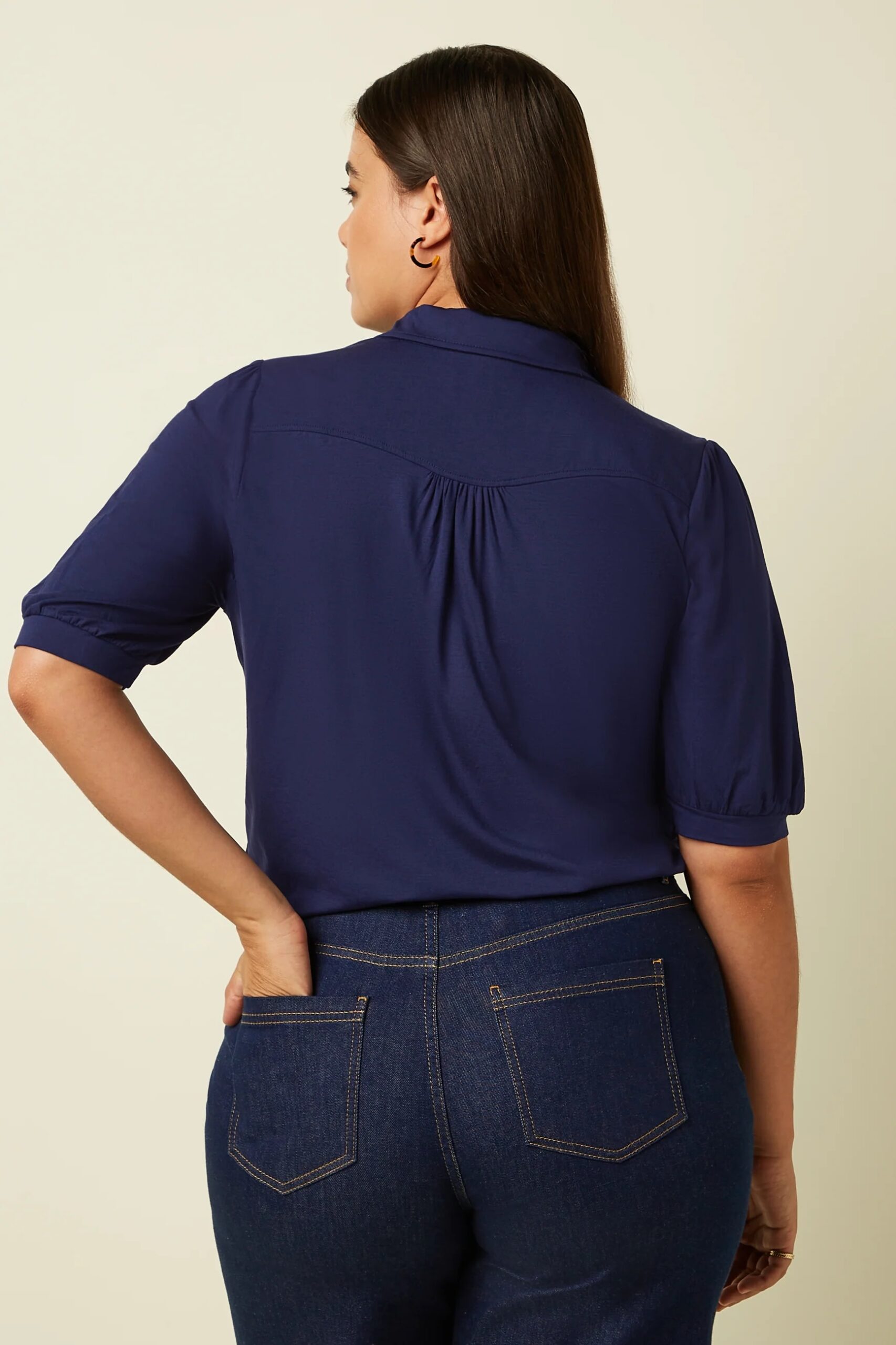 King Louie Carina Blouse Viscose Light - Afbeelding 2