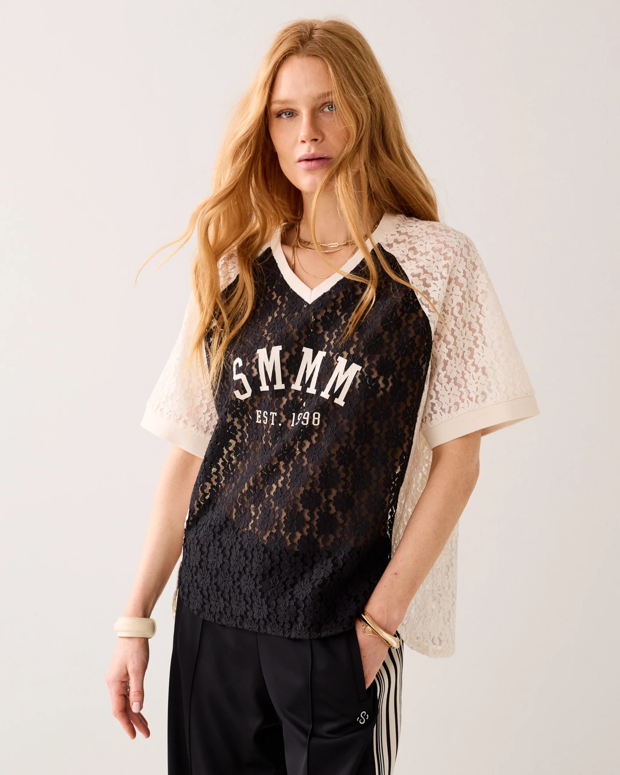 Summum Baseball Shirt met Kant