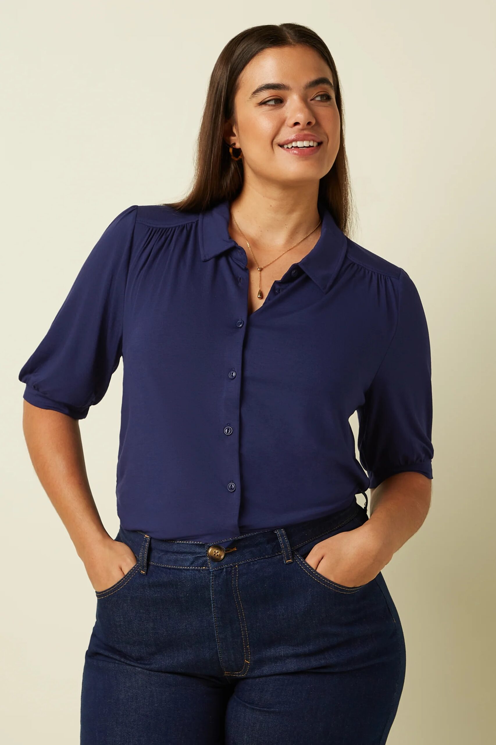 King Louie Carina Blouse Viscose Light