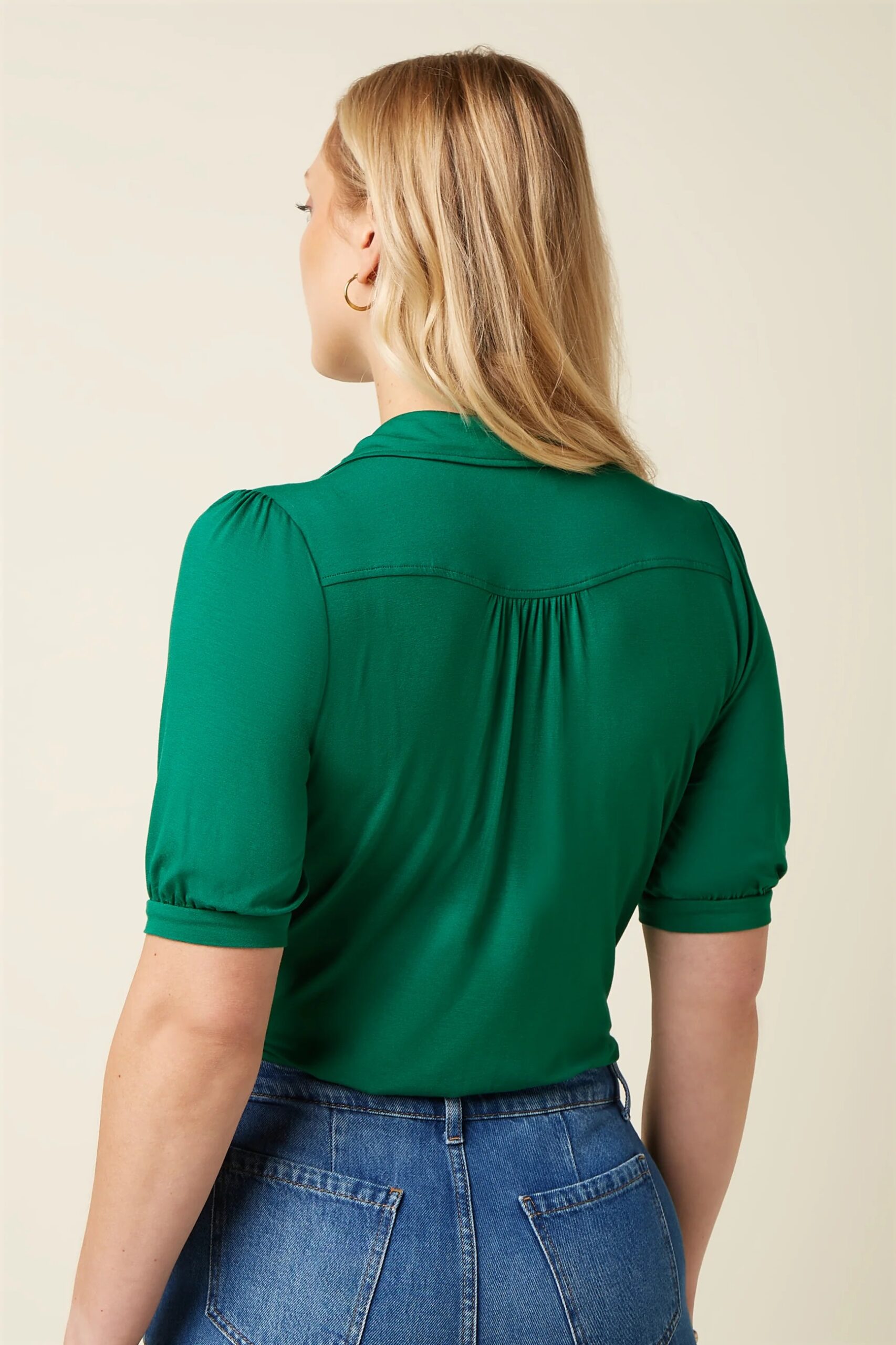 King Louie Carina Blouse Viscose Light - Afbeelding 2