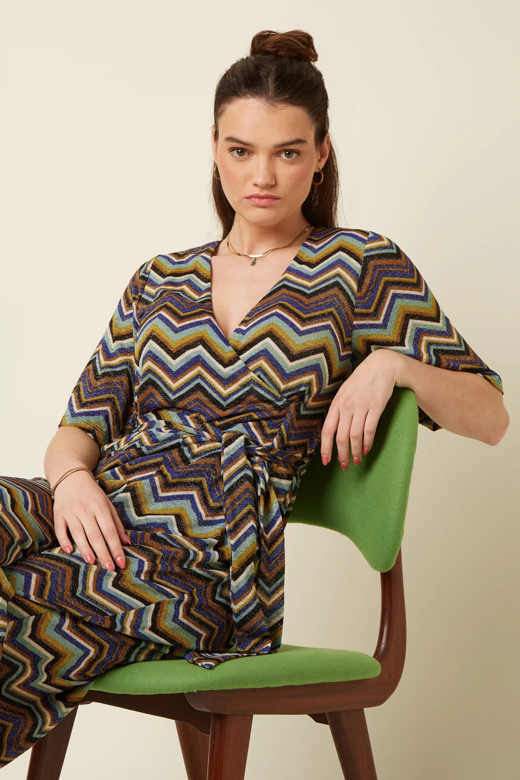 King Louie Zita Jumpsuit Shio - Afbeelding 2
