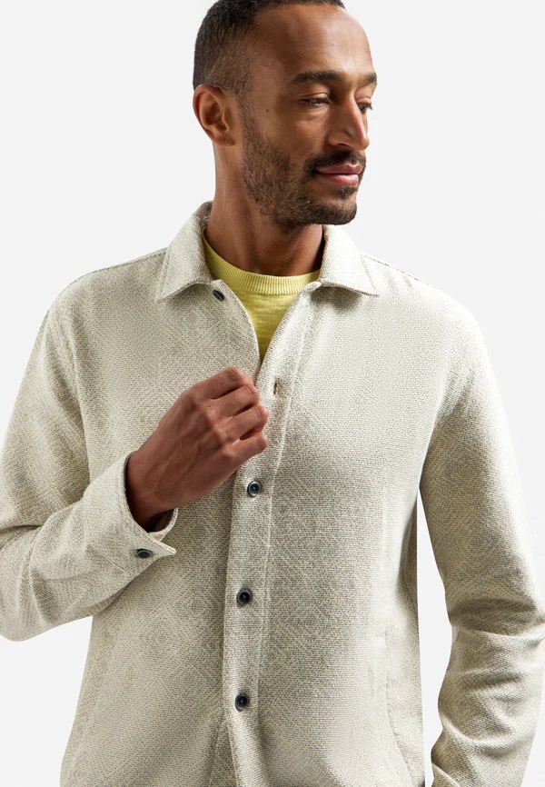 No Excess Jacquard Overshirt - Afbeelding 3