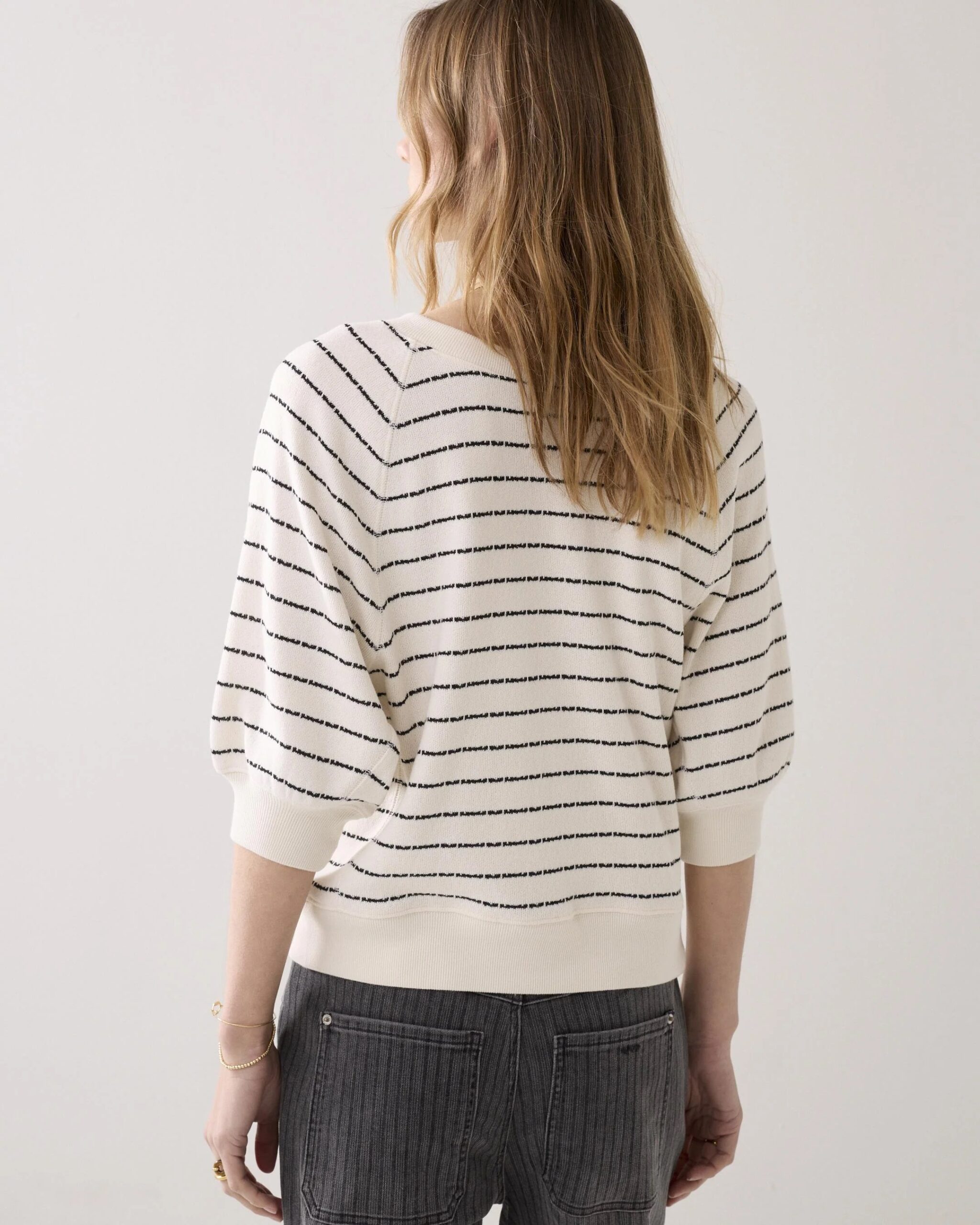 Summum Pinstripe Top Soft Scuba - Afbeelding 3