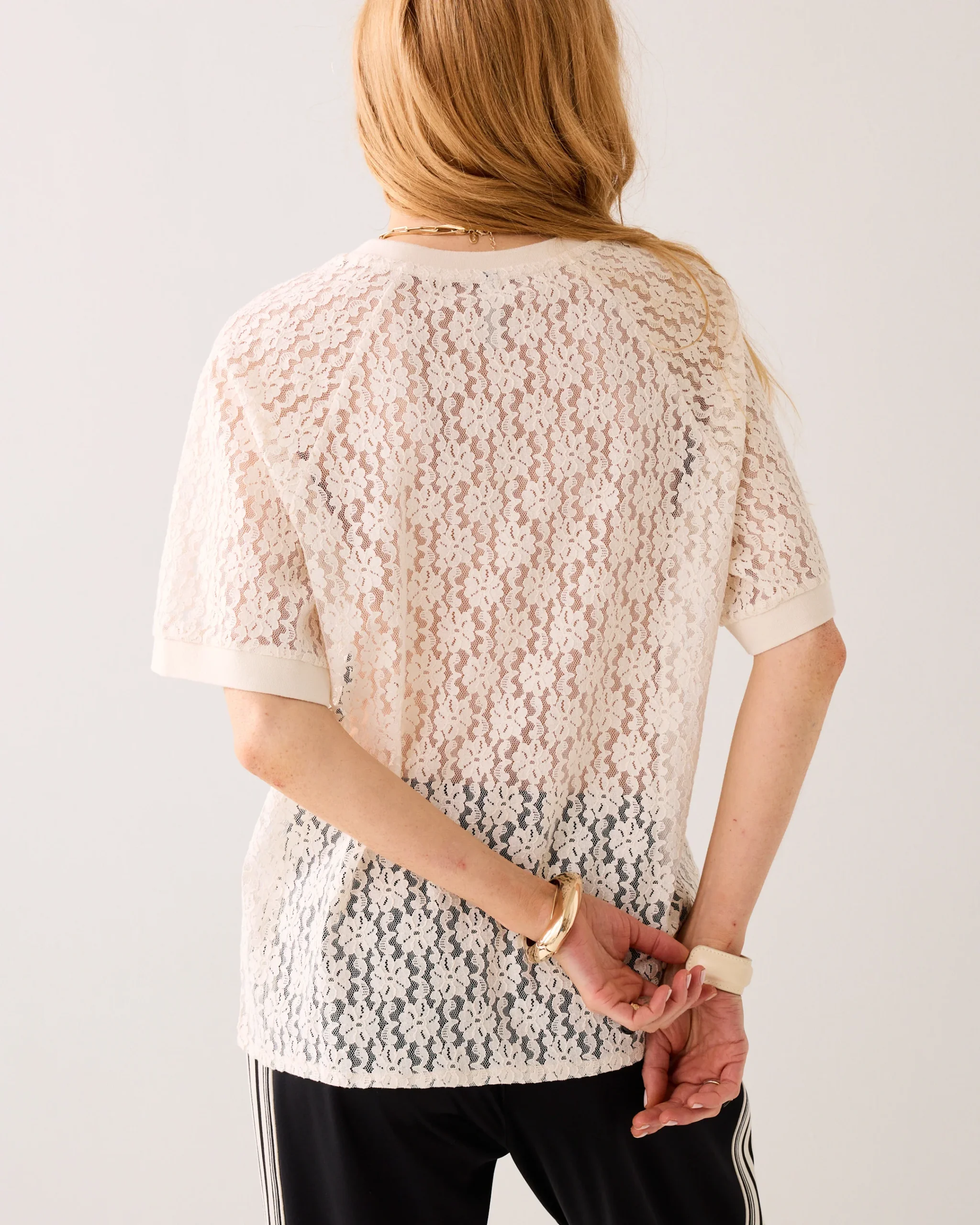Summum Baseball Shirt met Kant - Afbeelding 3