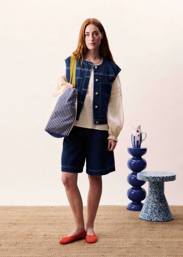 Frnch Gilet Denim Victory - Afbeelding 4