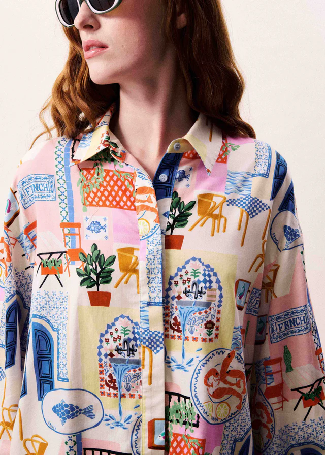 Frnch Blouse Topaze - Afbeelding 4