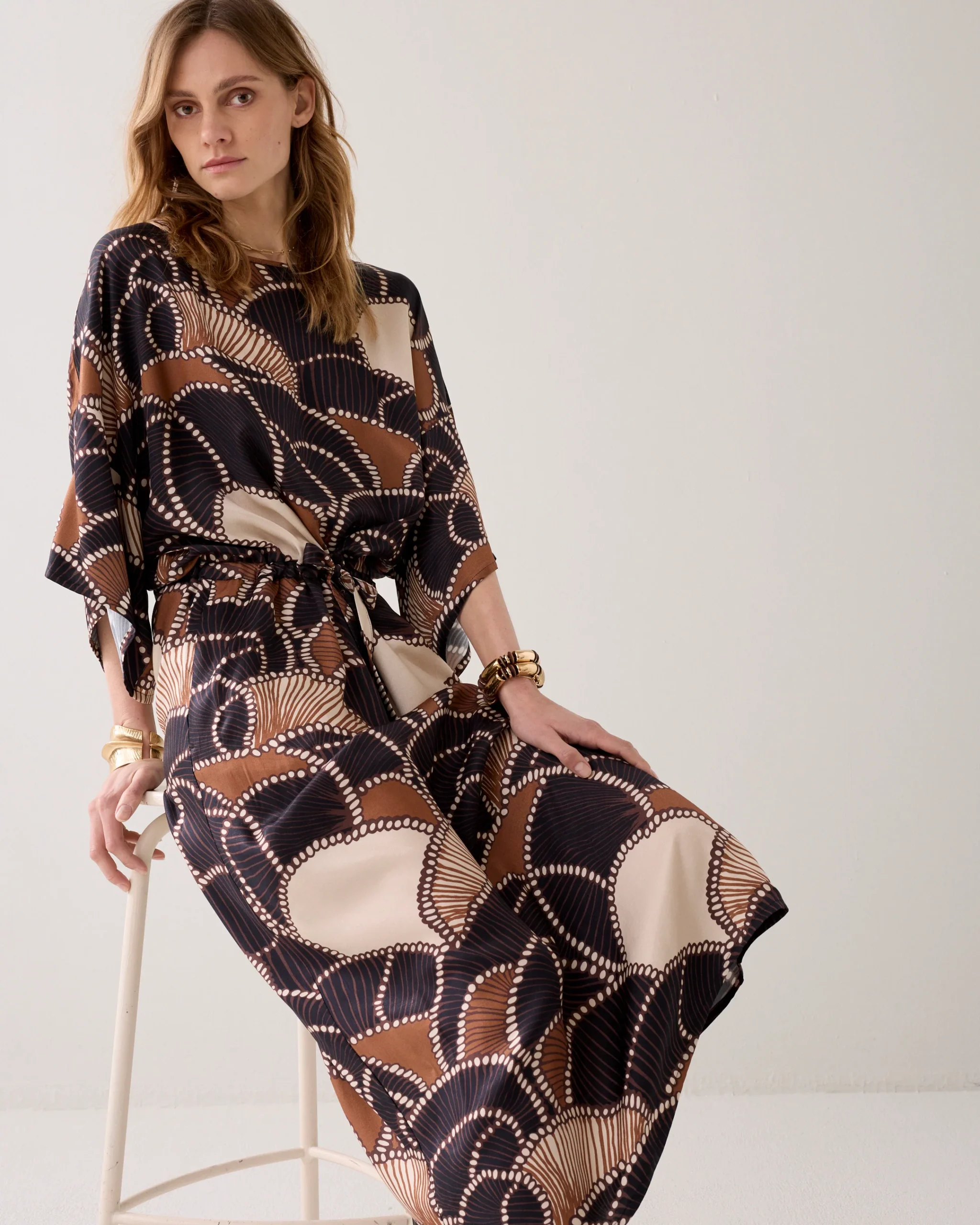 Summum Midi-Jurk Silky Kwaliteit - Afbeelding 4