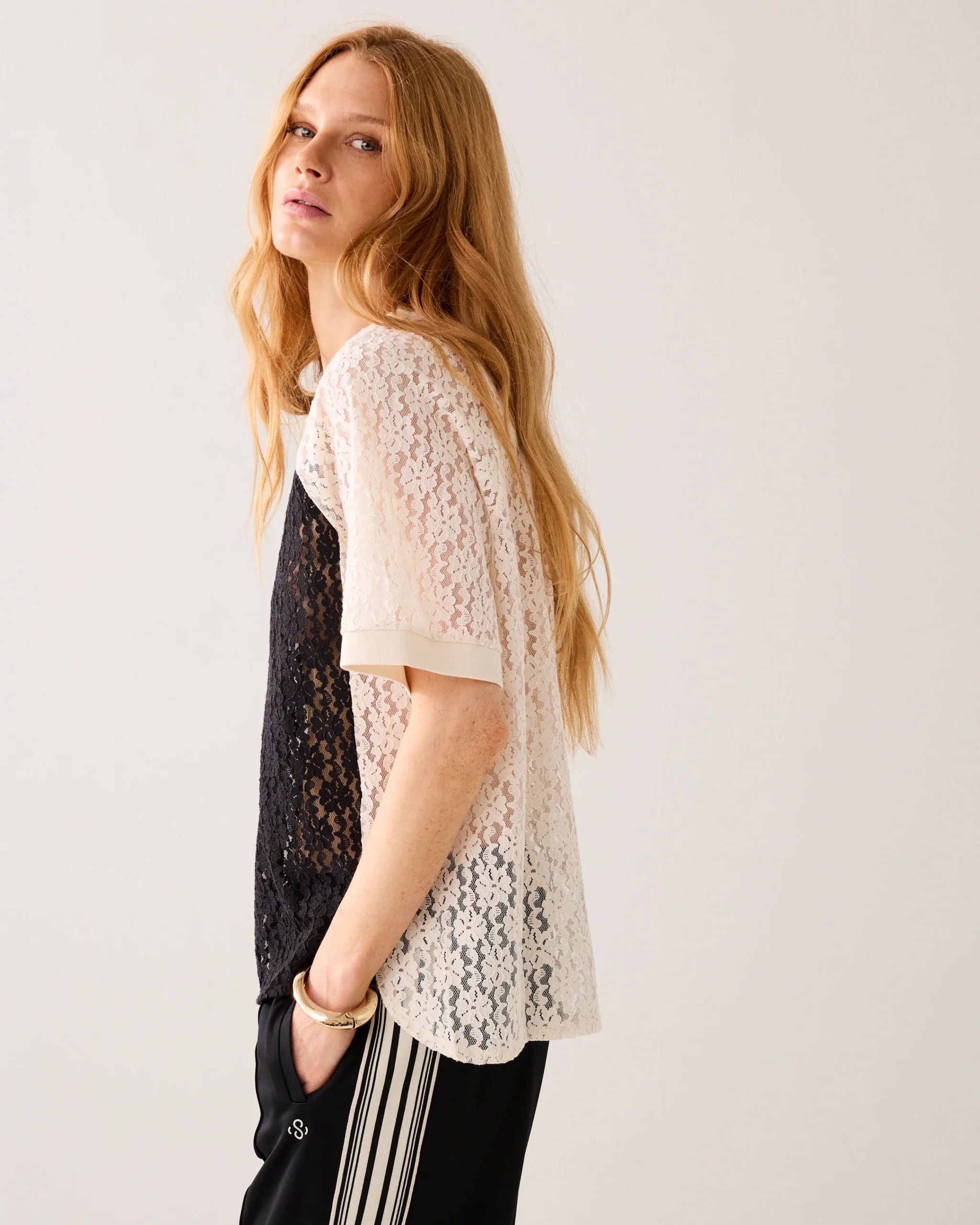 Summum Baseball Shirt met Kant - Afbeelding 5