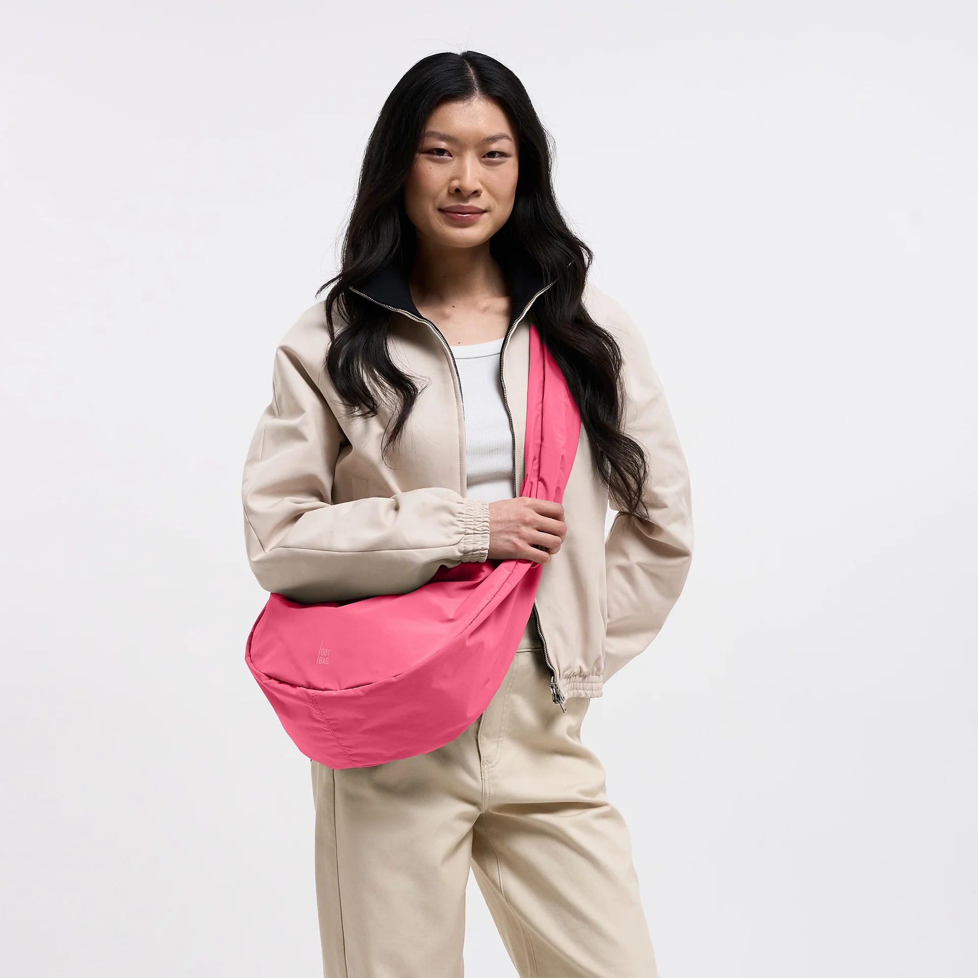 Got Bag Moon Bag Ruffle Schoudertas - Afbeelding 3