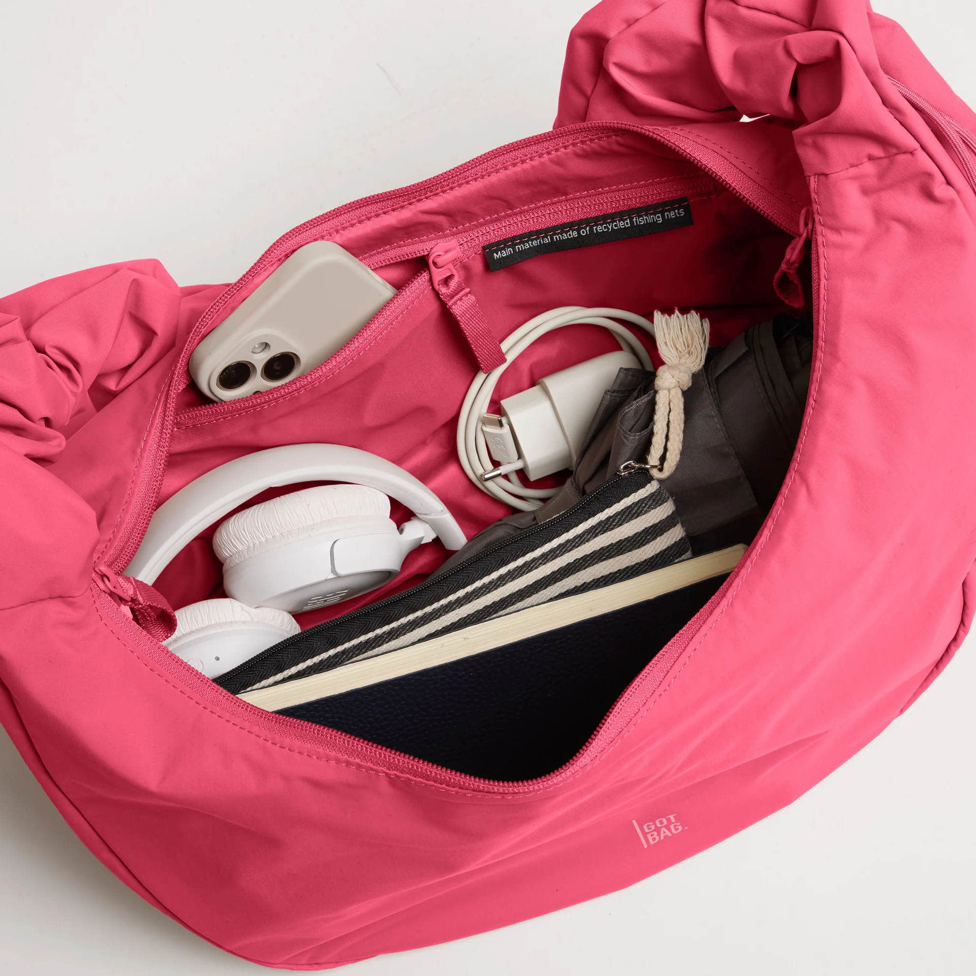 Got Bag Moon Bag Ruffle Schoudertas - Afbeelding 4