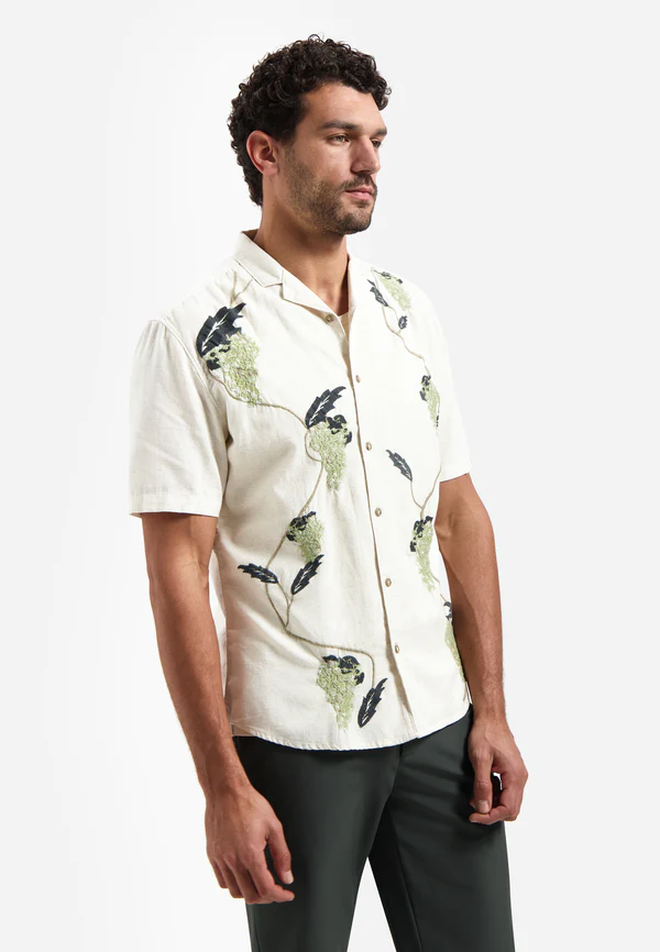 No Excess Shirt/Overhemd met Borduursel