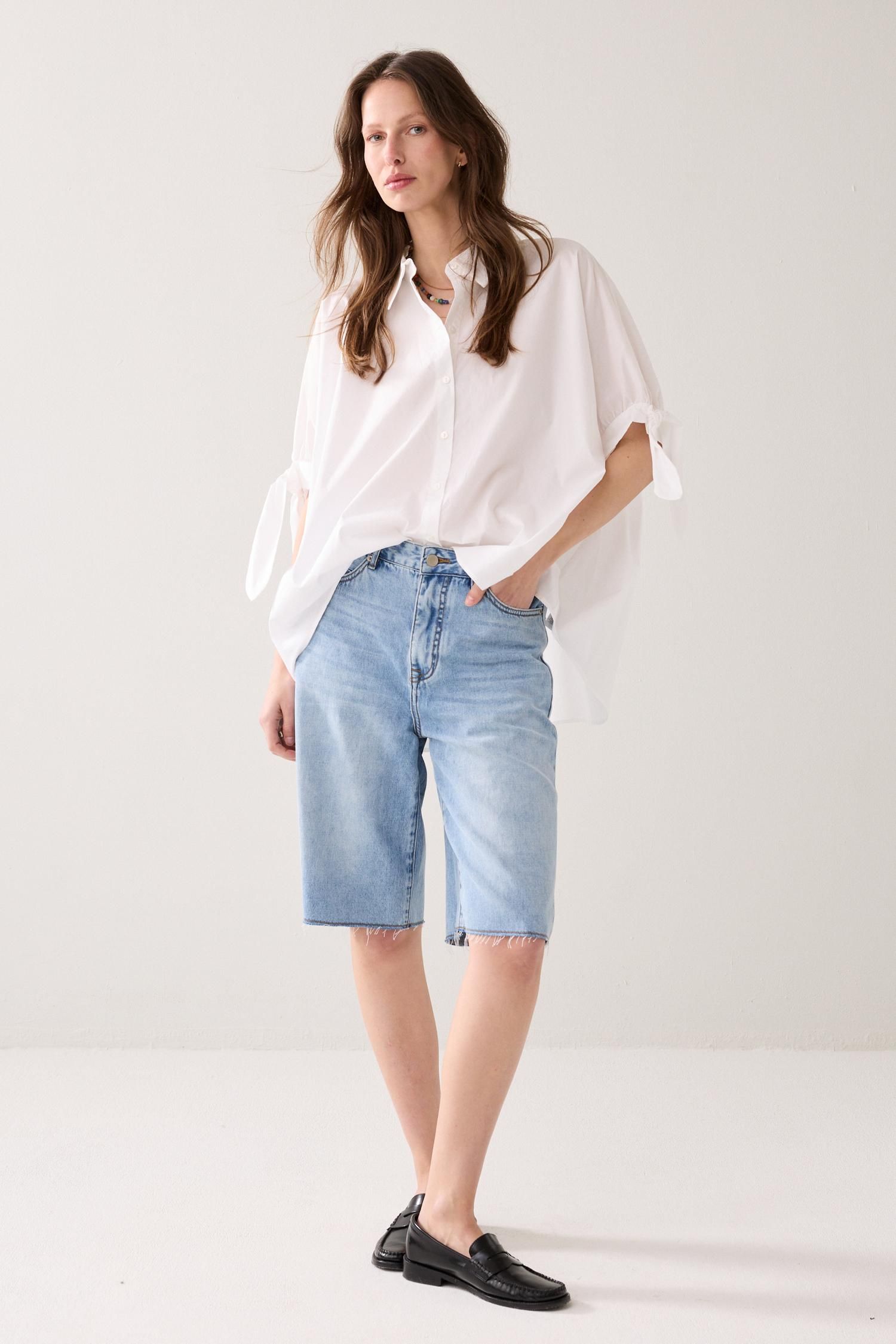 Summum Bermuda Denim Short
