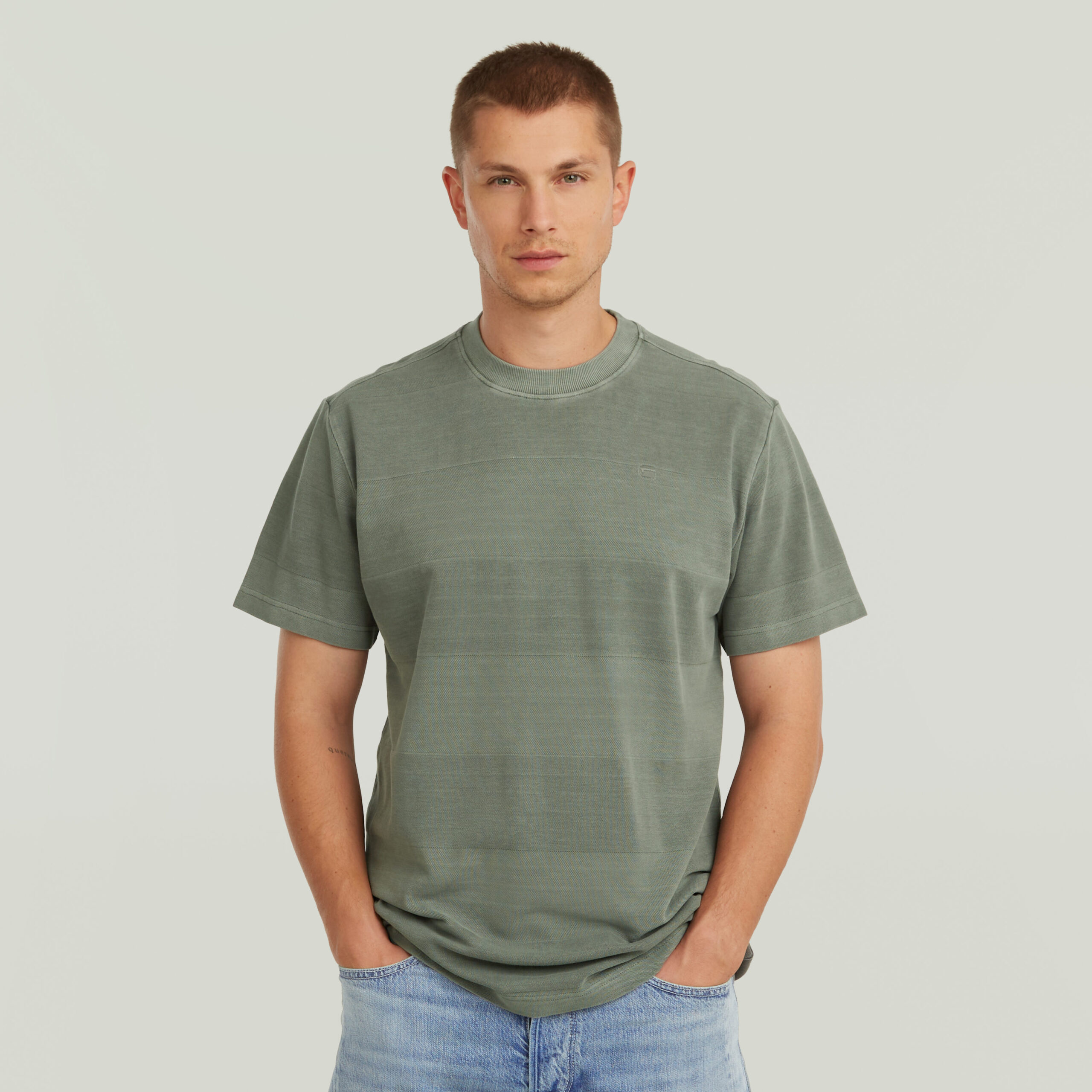 G-Star Washed Jacquard T-Shirt