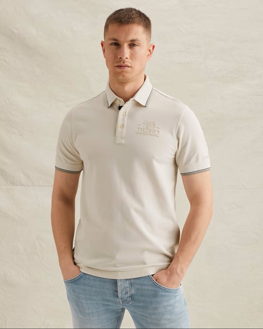 PME Legend Piqué Polo met Artwork
