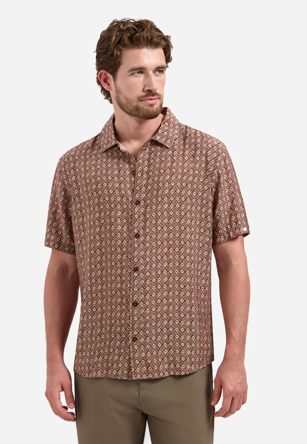 No Excess Shirt/Overhemd met Allover Print