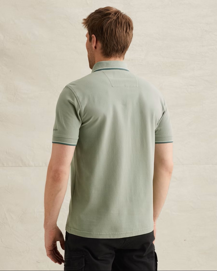 PME Legend Piqué Polo met Artwork - Afbeelding 2