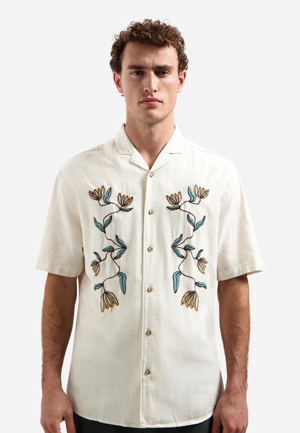 No Excess Shirt/Overhemd met Flower Print - Afbeelding 3