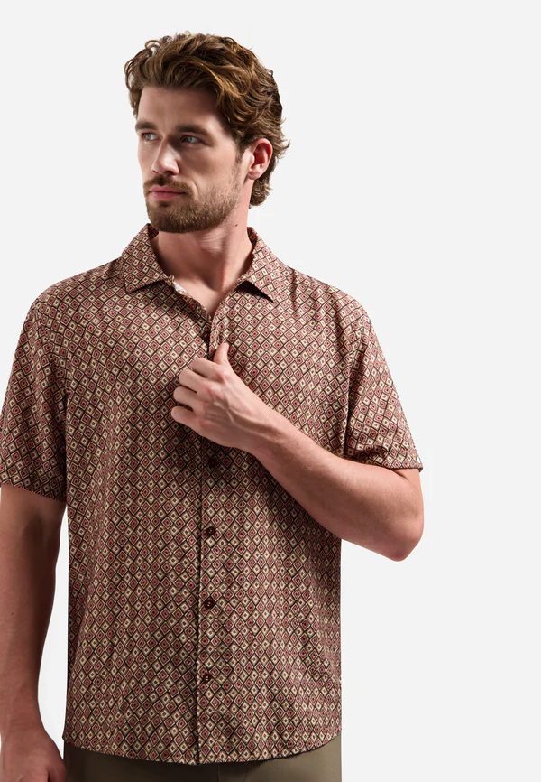 No Excess Shirt/Overhemd met Allover Print - Afbeelding 3