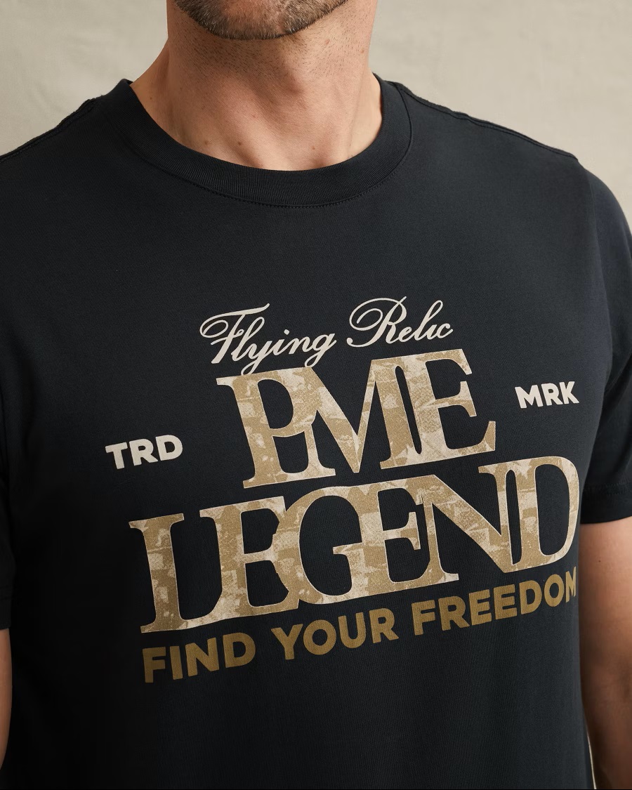 PME Legend Jersey T-Shirt met Artwork - Afbeelding 4