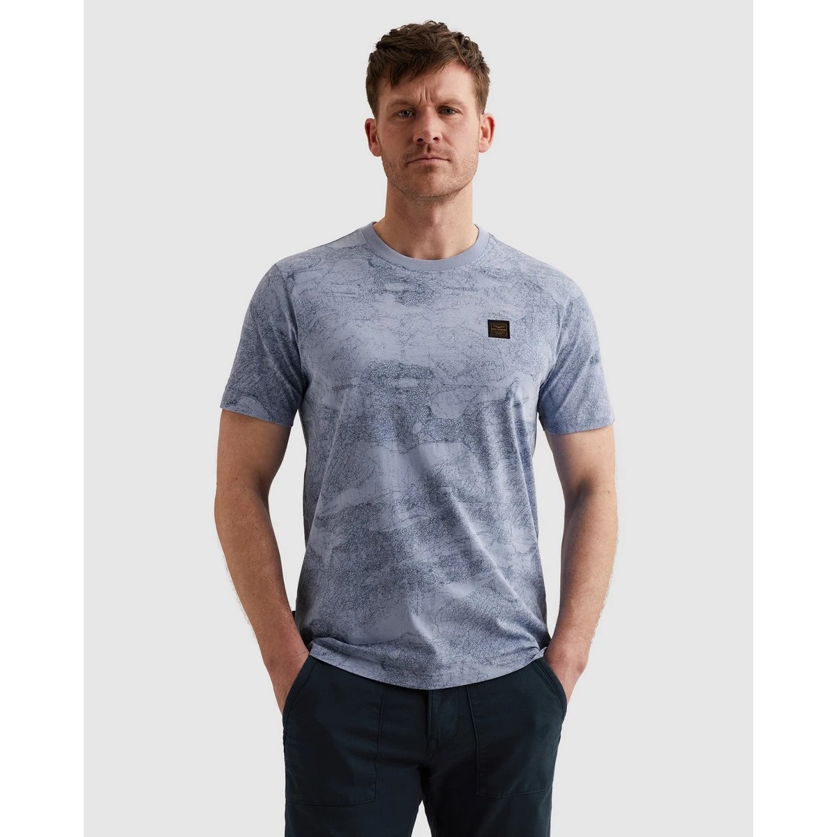 PME Legend T-Shirt met Allover Print