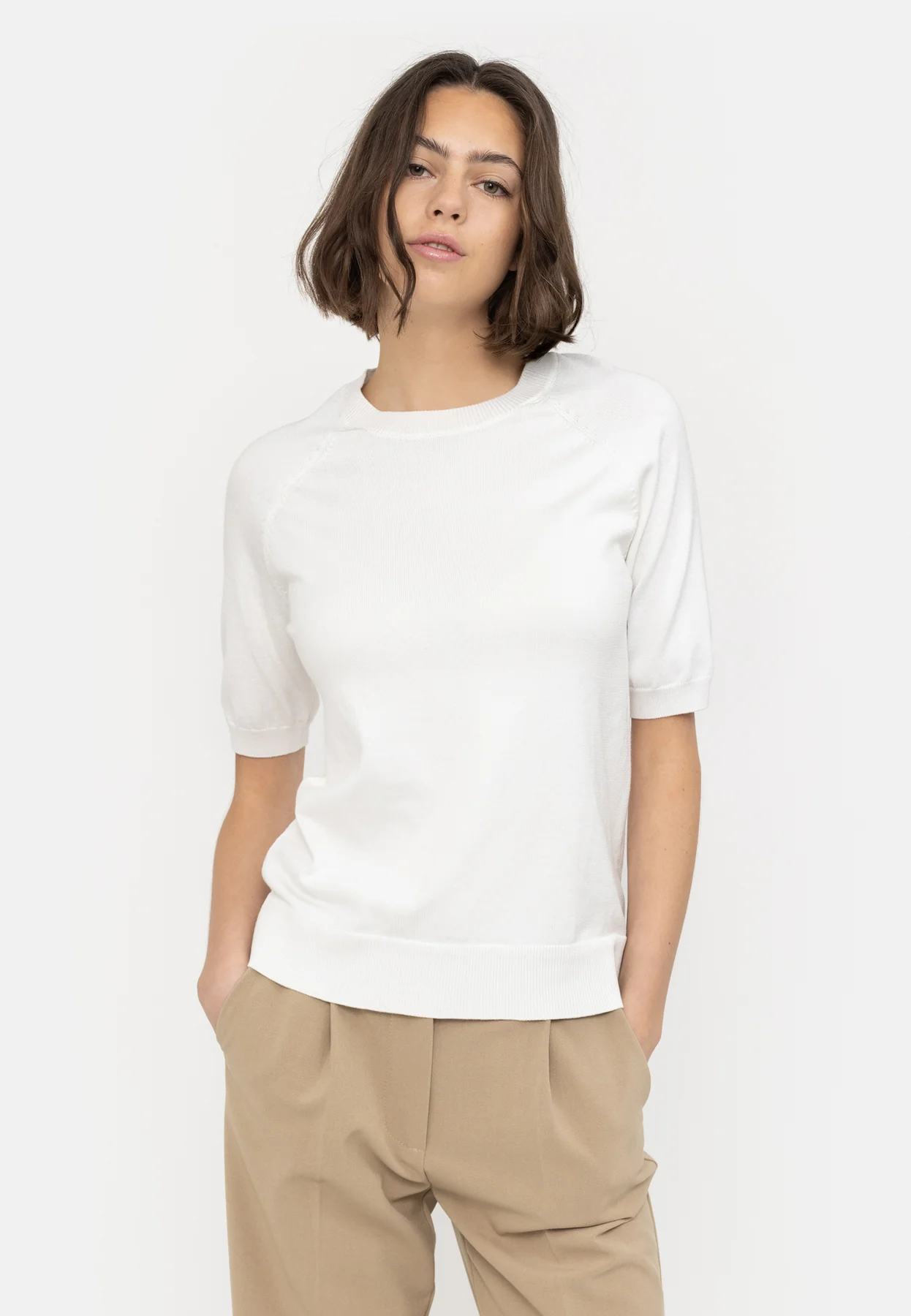 Soft Rebels Marla Gebreide Top