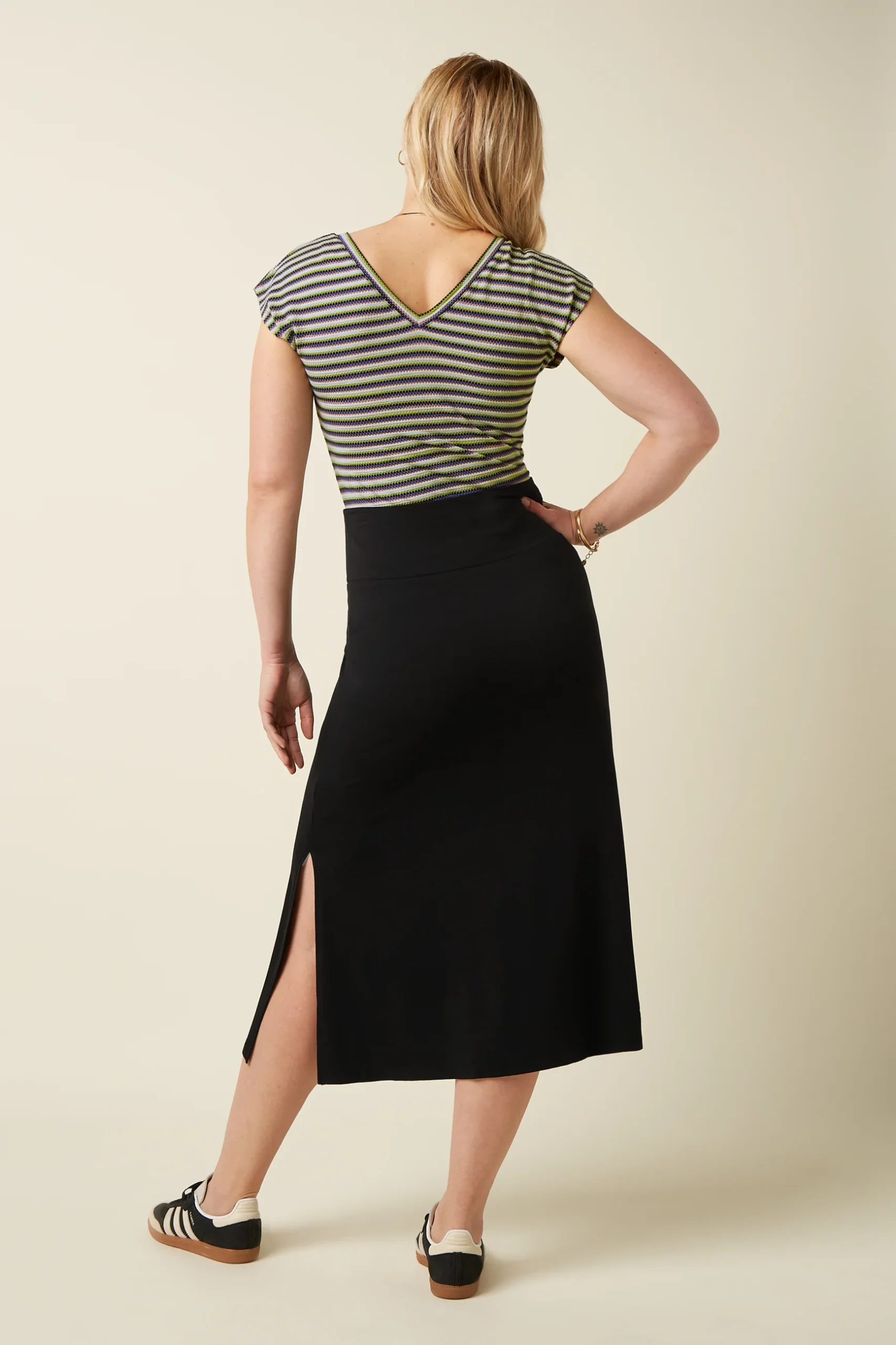 King Louie Border Midi Rok Silva - Afbeelding 3