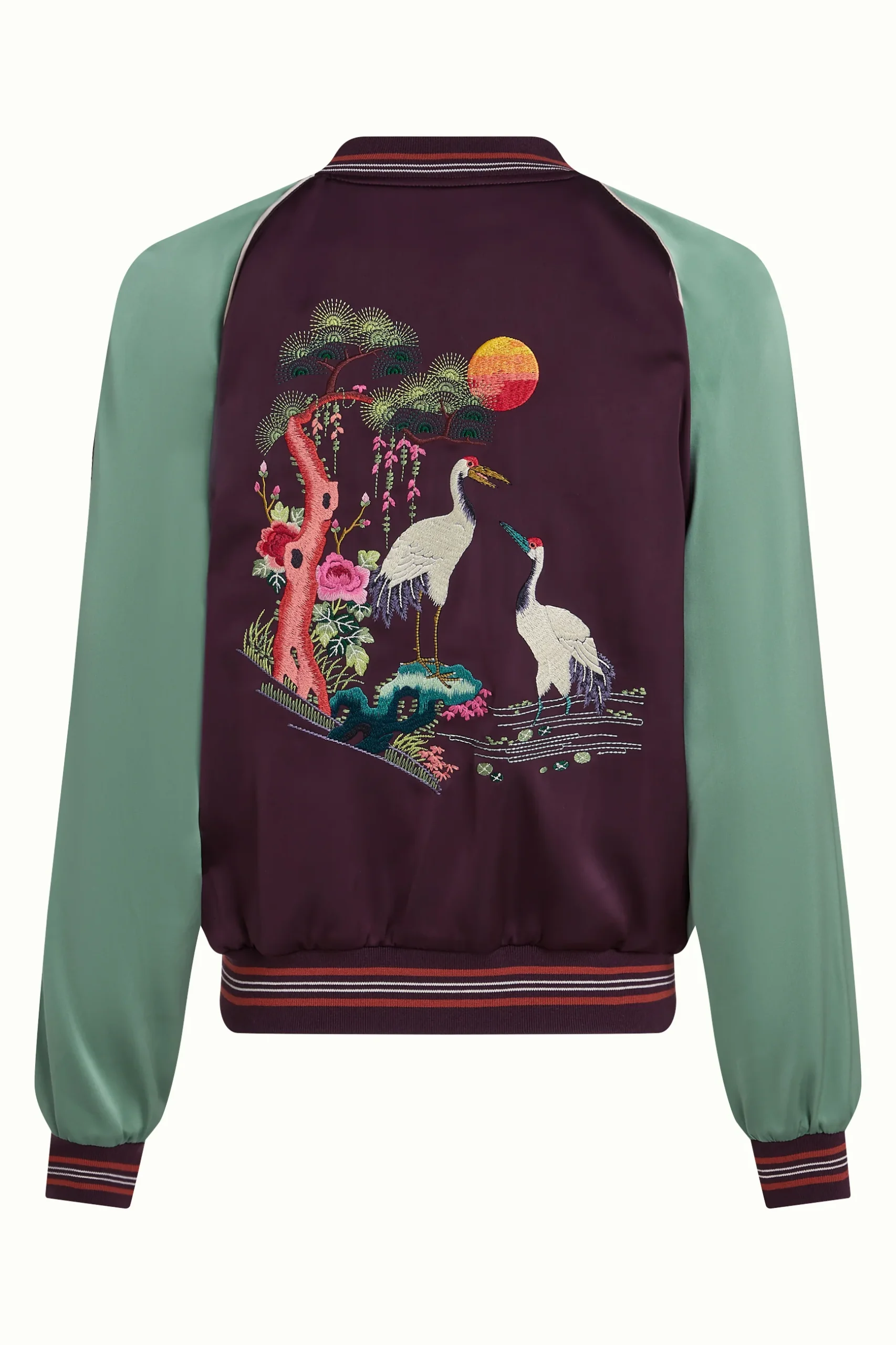 King Louie Bomber Jacket Dusk Satin - Afbeelding 4
