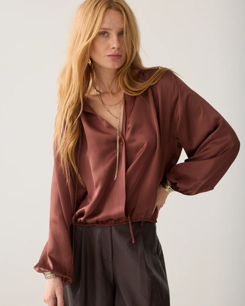 Summum Silky Top met Strik