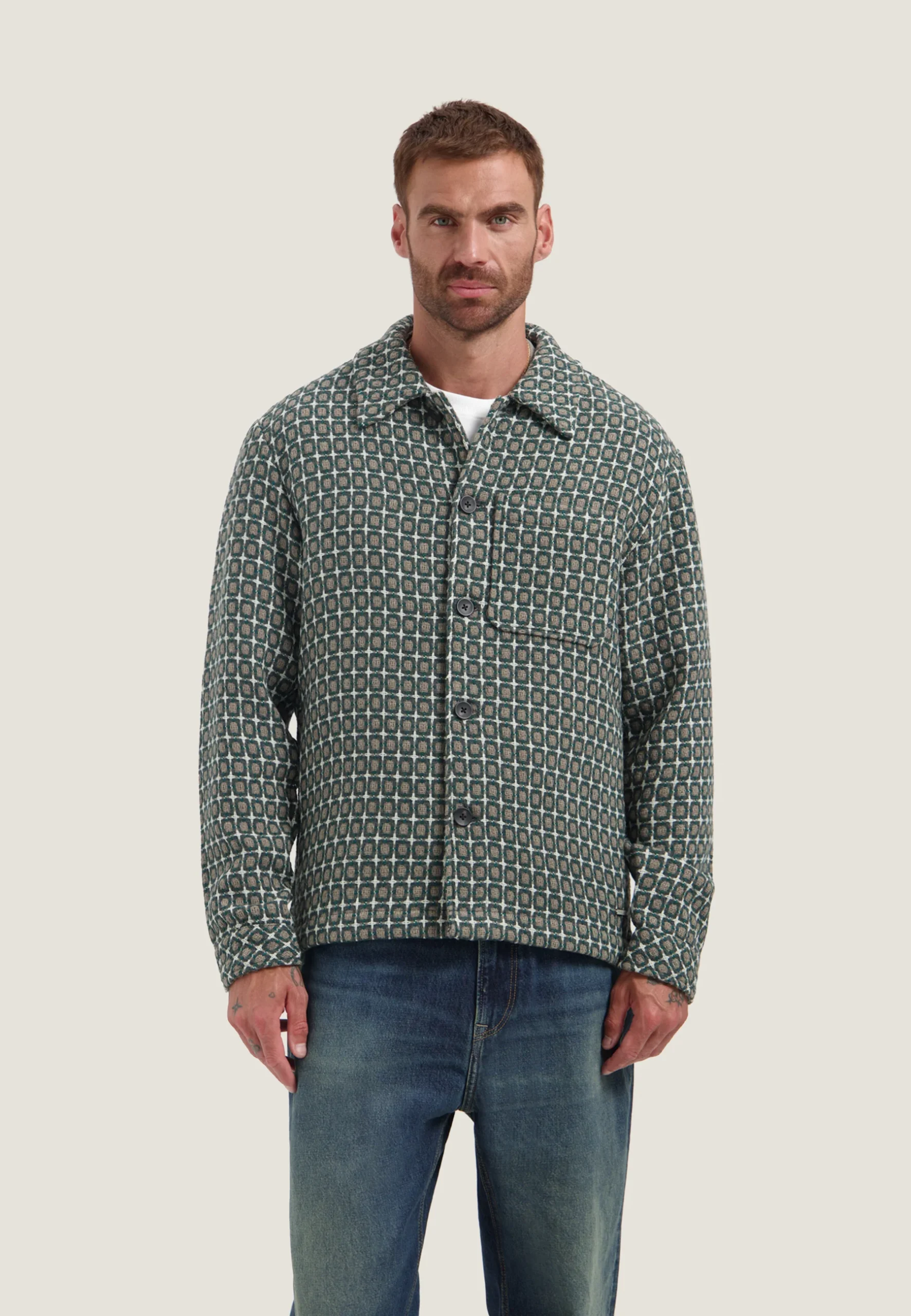 Dstrezzed Lino Golfball Overshirt
