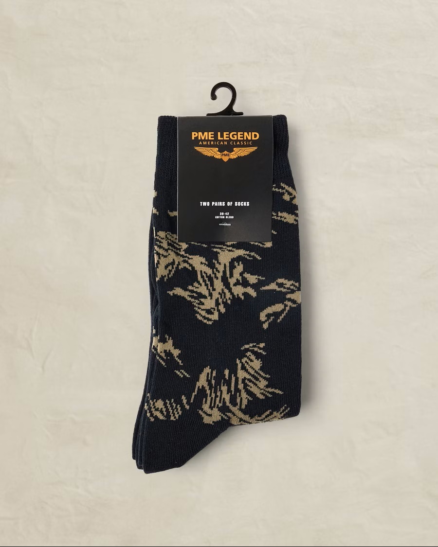 PME Legend 2-Pack Sokken met Allover Print - Afbeelding 2
