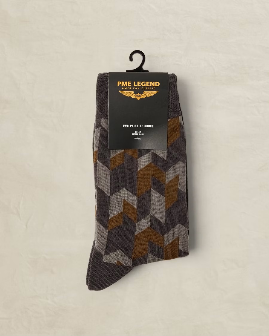 PME Legend 2-Pack Sokken met Allover Print - Afbeelding 2