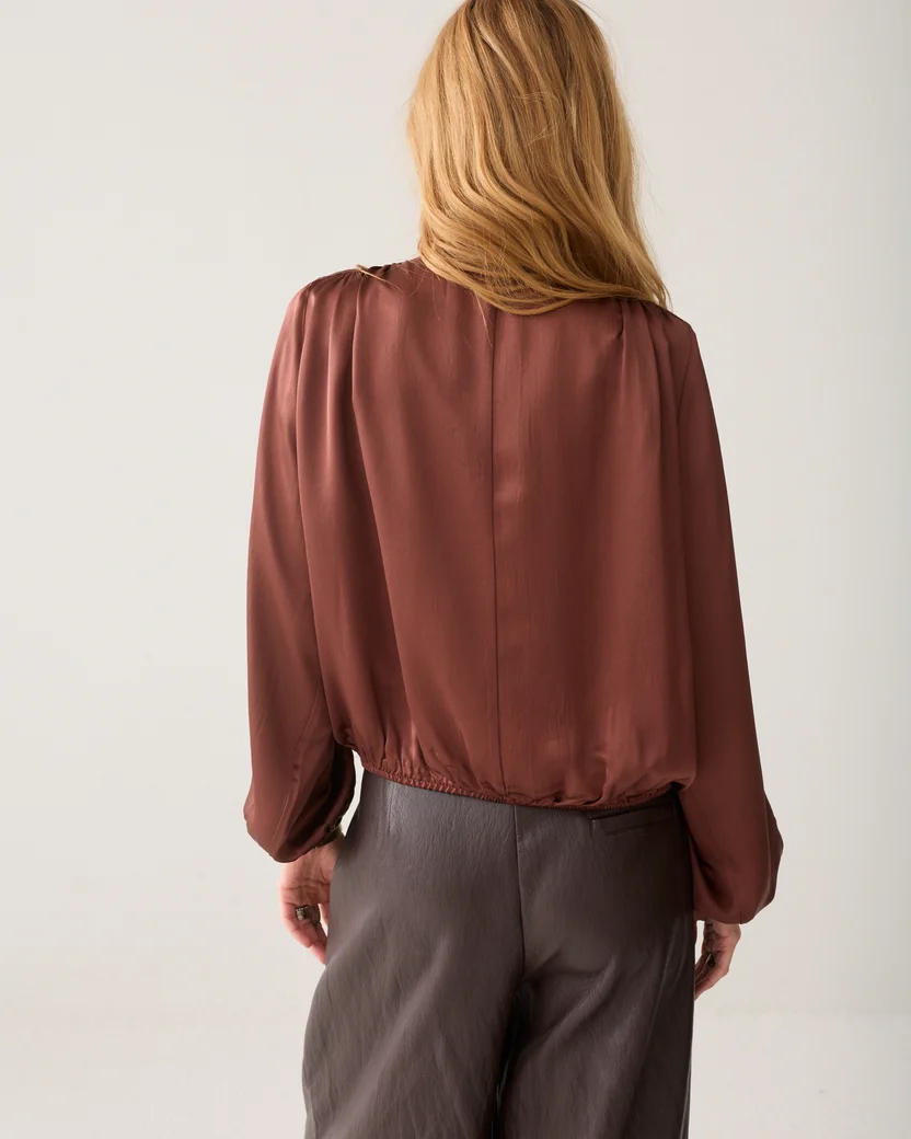 Summum Silky Top met Strik - Afbeelding 3