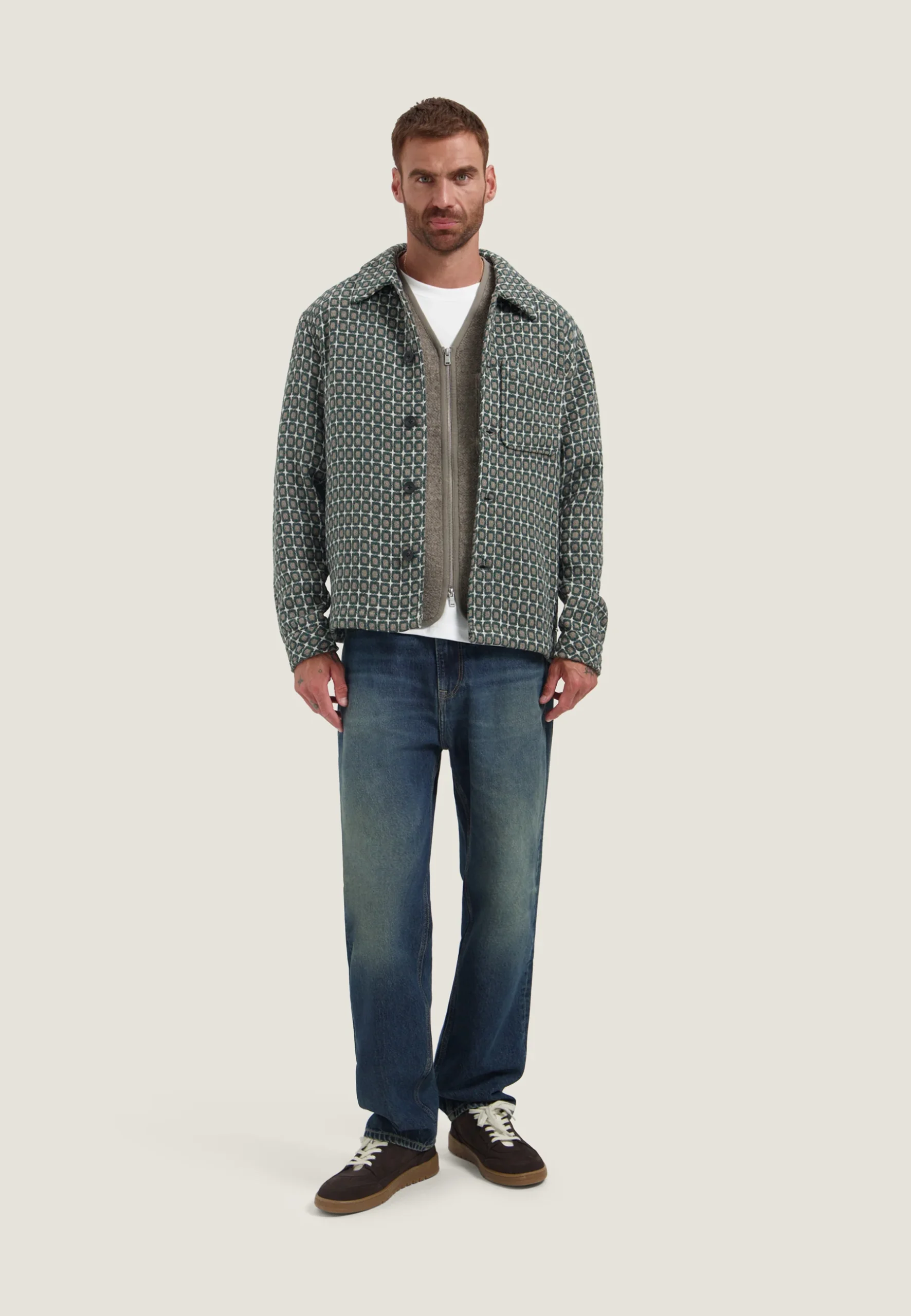 Dstrezzed Lino Golfball Overshirt - Afbeelding 3