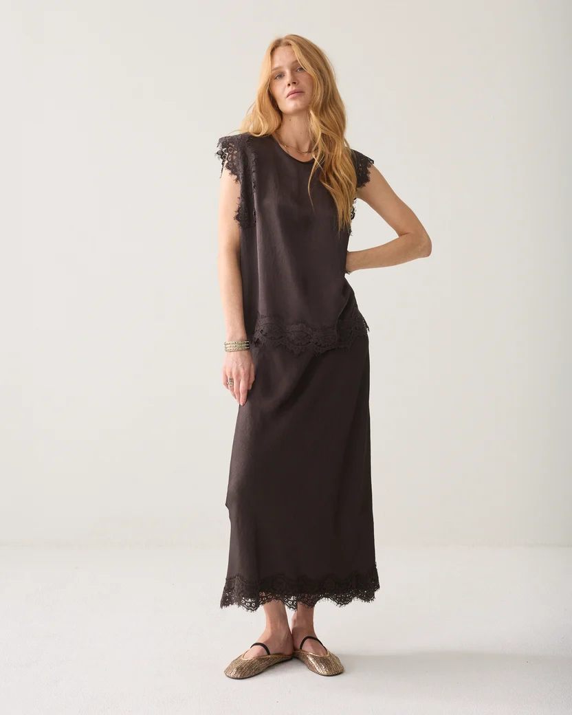 Summum Mouwloze Top met Kant - Afbeelding 4