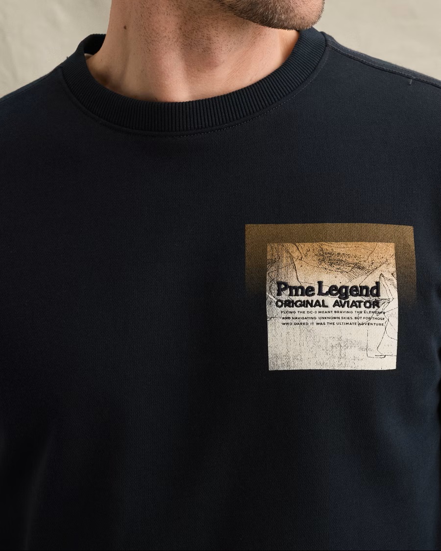 PME Legend Sweater met Print - Afbeelding 4