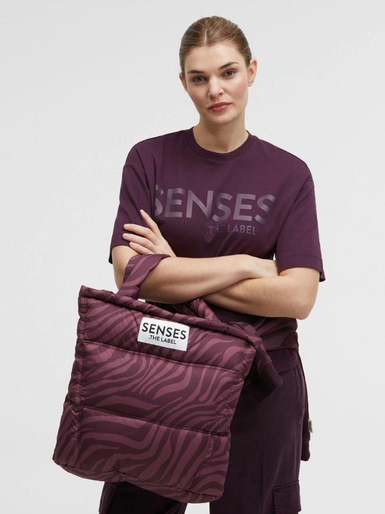Senses The Label Puffer Tas