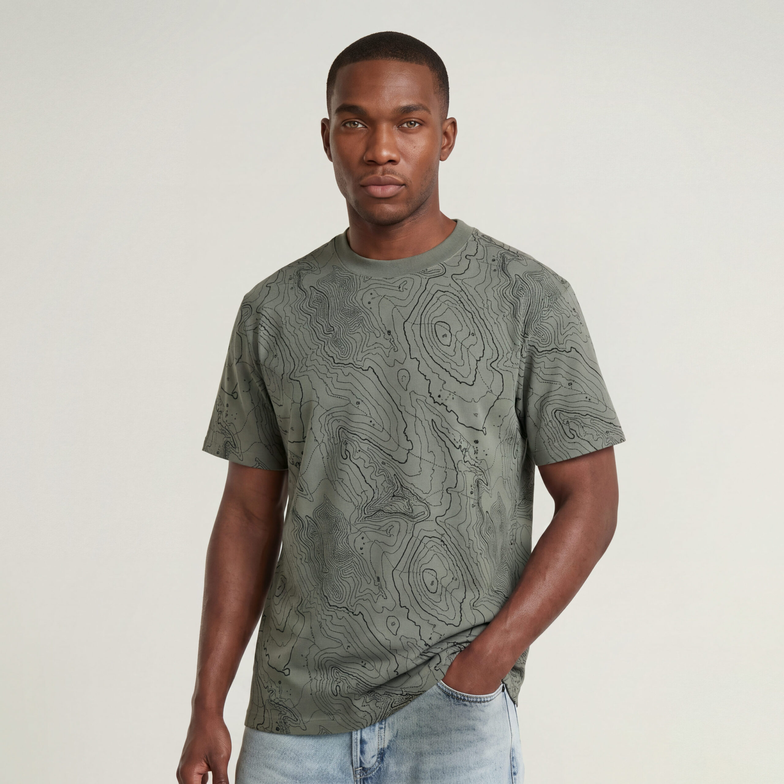 G-Star Allover Print T-Shirt