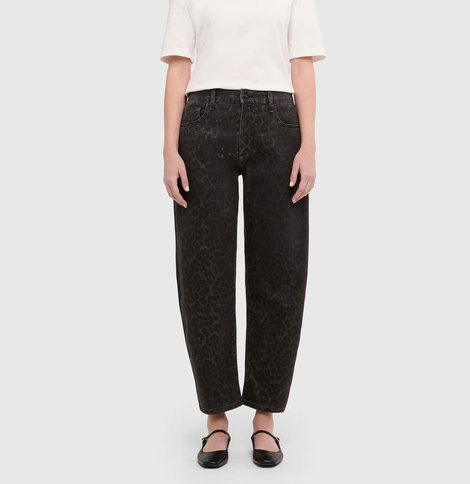 Mac Danni Barell Jeans Luipaard
