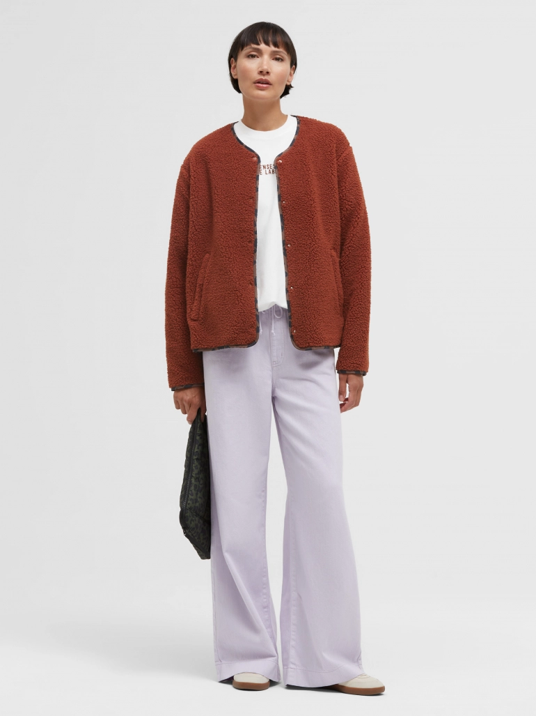 Senses The Label Sherpa Fleece Jacket - Afbeelding 2