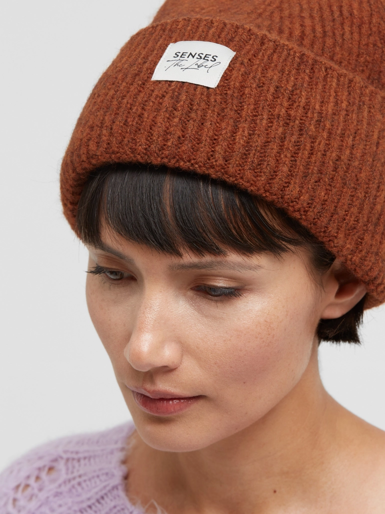 Senses The Label Gebreide Muts - Afbeelding 2