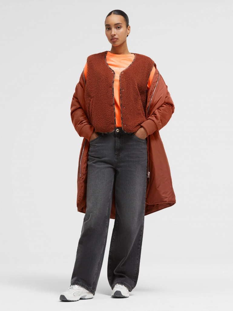 Senses The Label Sherpa-Look Vest - Afbeelding 2
