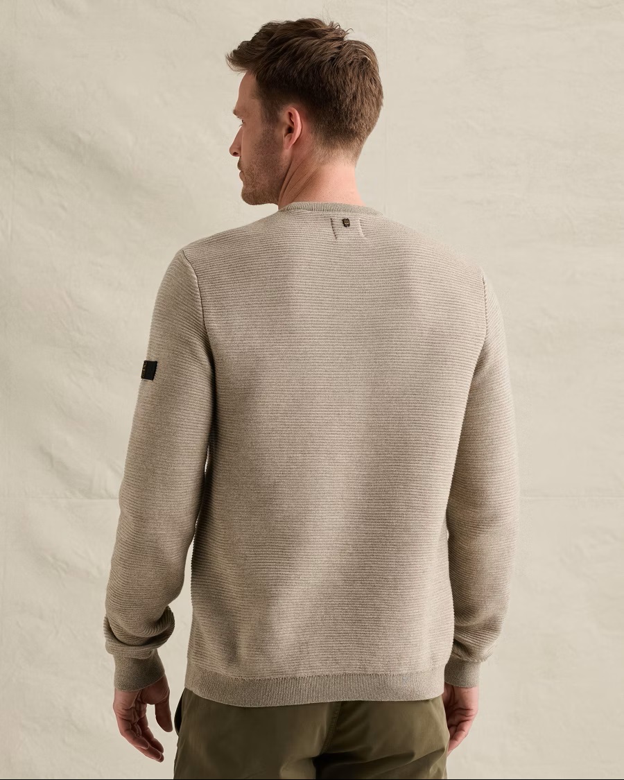 PME Legend Trui met Ribstructuur - Afbeelding 2