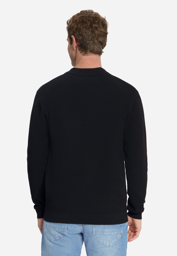 No Excess Polo Trui Jacquard - Afbeelding 2