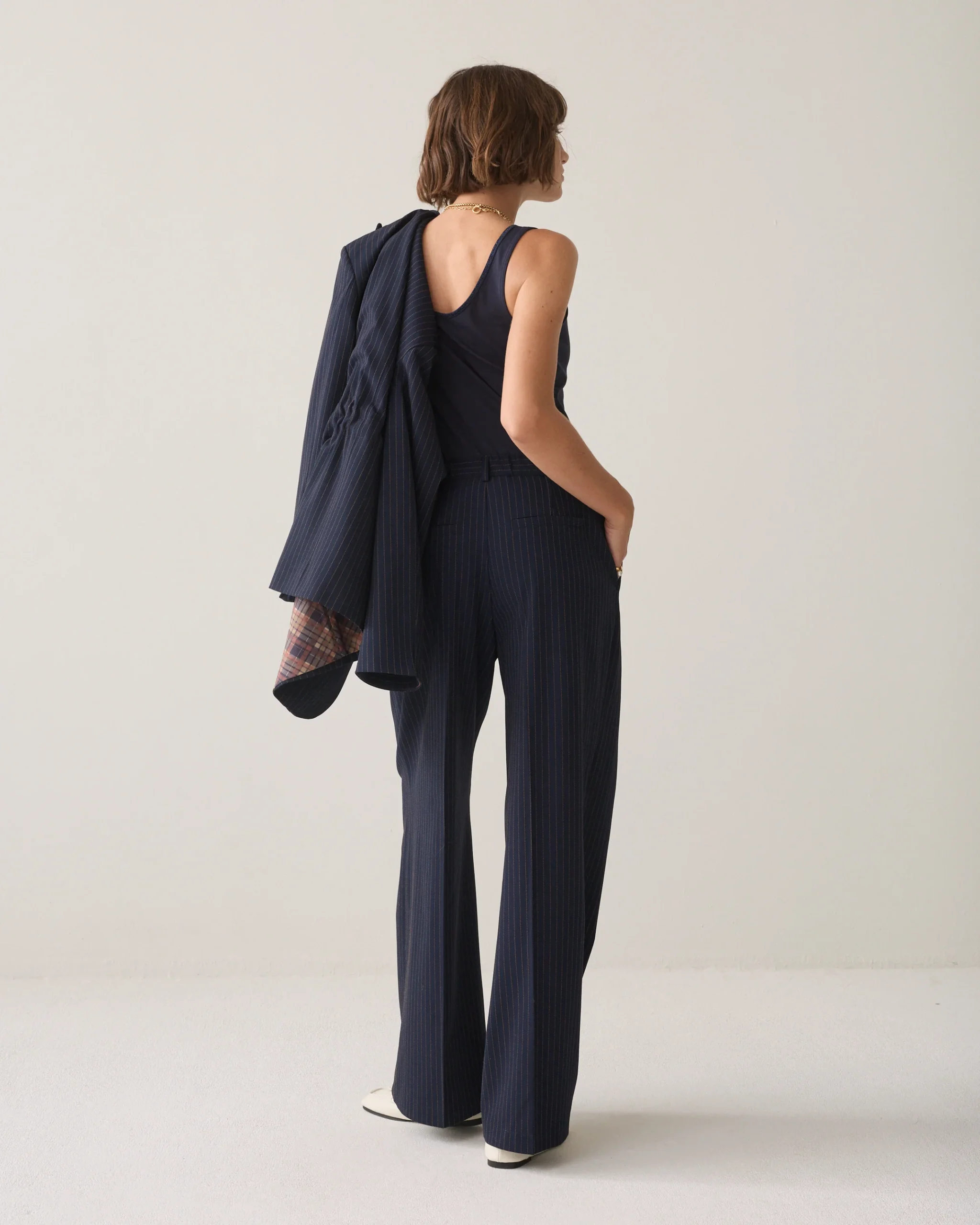 Summum Bandplooibroek Pinstripe - Afbeelding 2