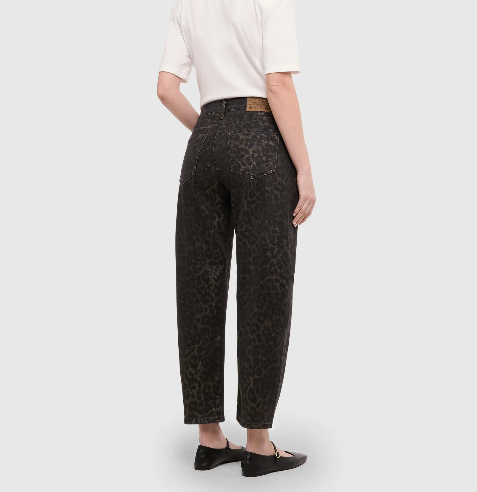 Mac Danni Barell Jeans Luipaard - Afbeelding 2