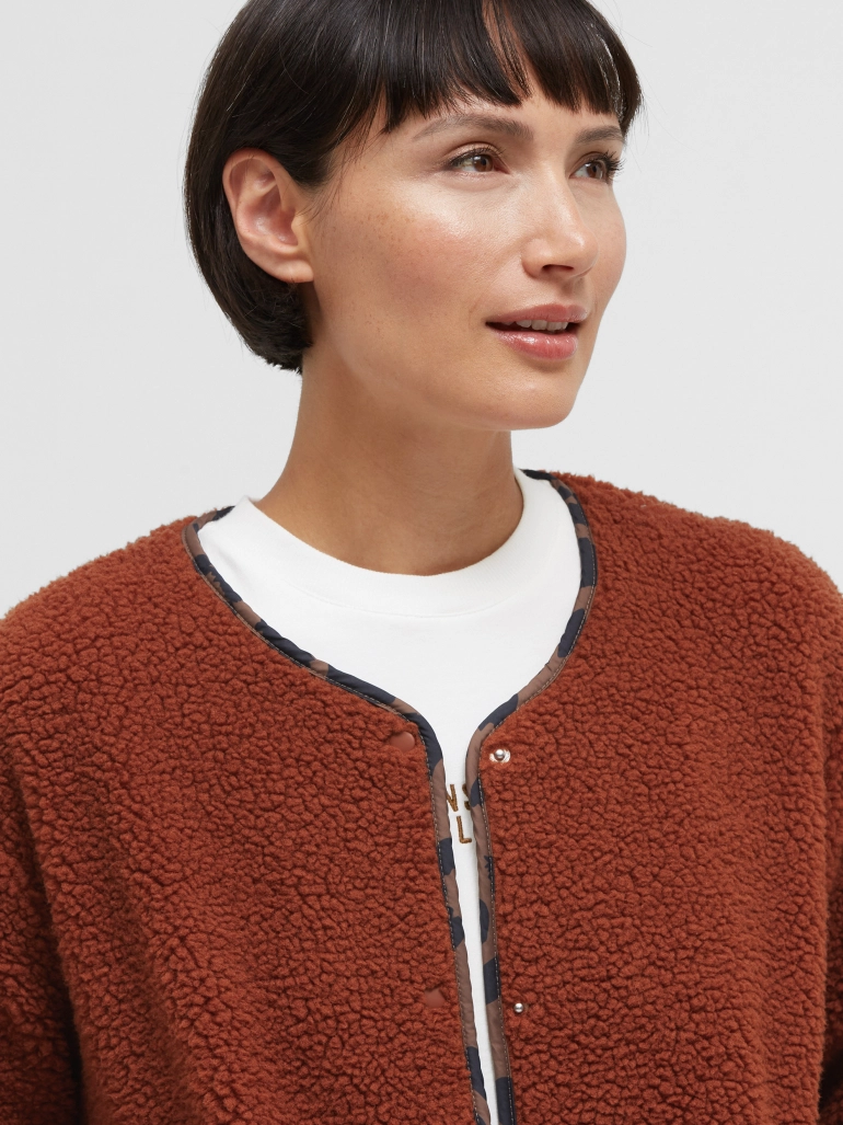 Senses The Label Sherpa Fleece Jacket - Afbeelding 3