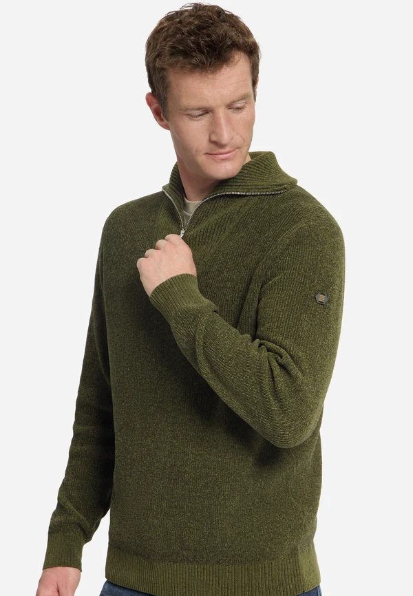 No Excess Zachte Half-Zip Trui - Afbeelding 3