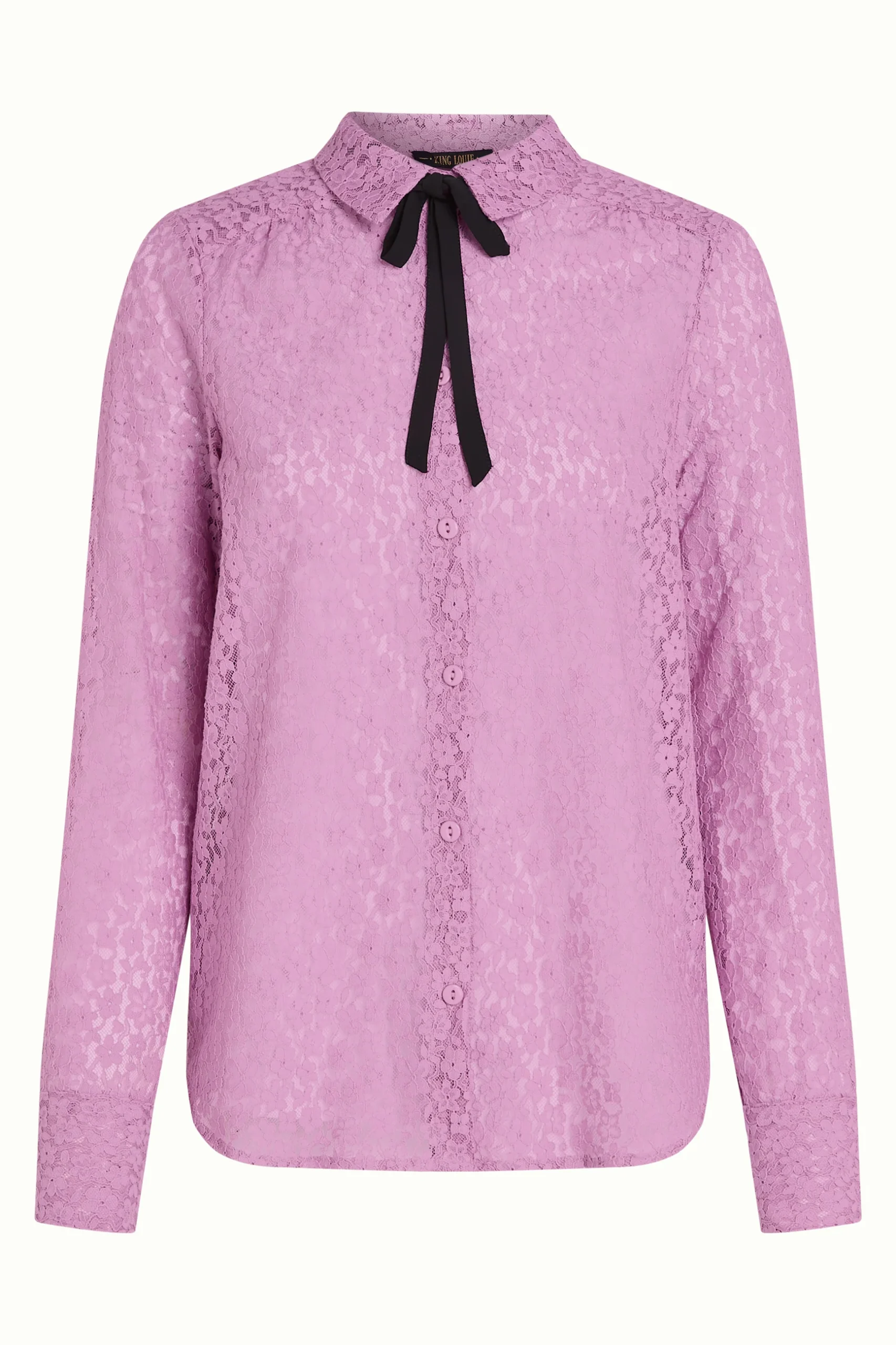 King Louie Elia Blouse Liana Lace - Afbeelding 4